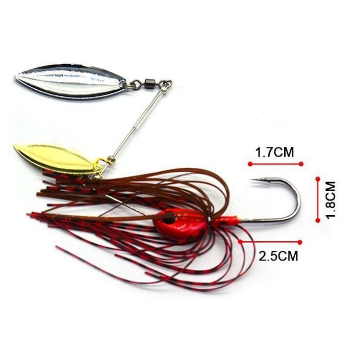 スピナーベイト 5色セット 17g 3/5oz 釣り 釣具 : 釣具と真珠の卸直販