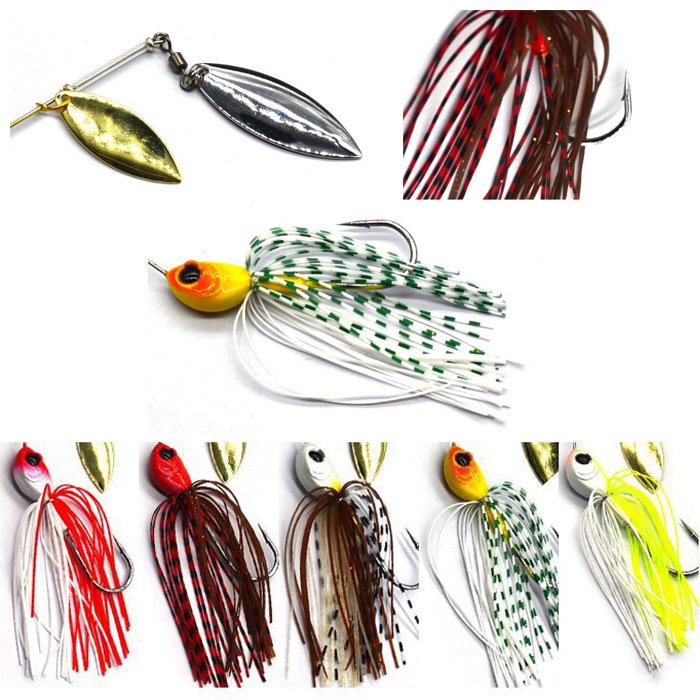 スピナーベイト 5色セット 17g 3/5oz 釣り 釣具 : 釣具と真珠の卸直販