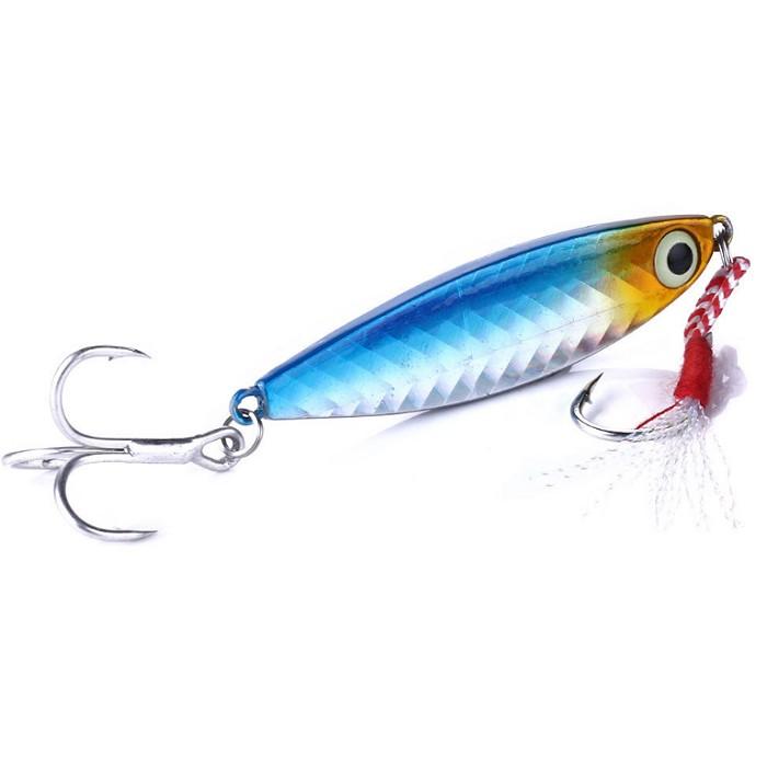 メタルジグ 7ｇ 10ｇ 15ｇ g 6個セット 6色 アシストフック スカート付き R 5 釣具と真珠の卸直販 Jct 通販 Yahoo ショッピング