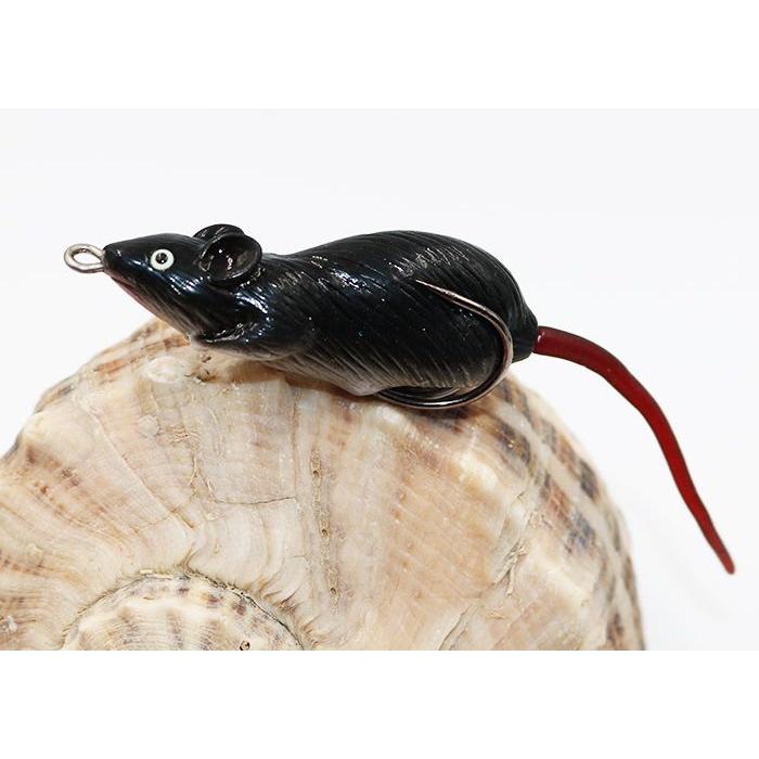 ネズミ マウス ルアー 5色セット ブラックバス ナマズ ライギョ 釣り 釣具 KAIRI｜jct-pearl｜05