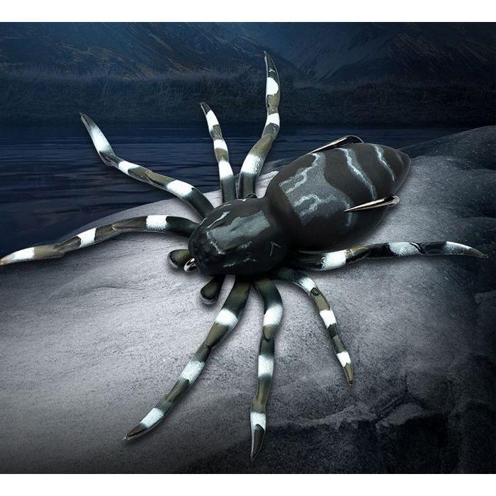 スパイダー 蜘蛛 クモ ルアー 5色セット ブラックバス ナマズ ライギョ 釣り 釣具 KAIRI｜jct-pearl｜07