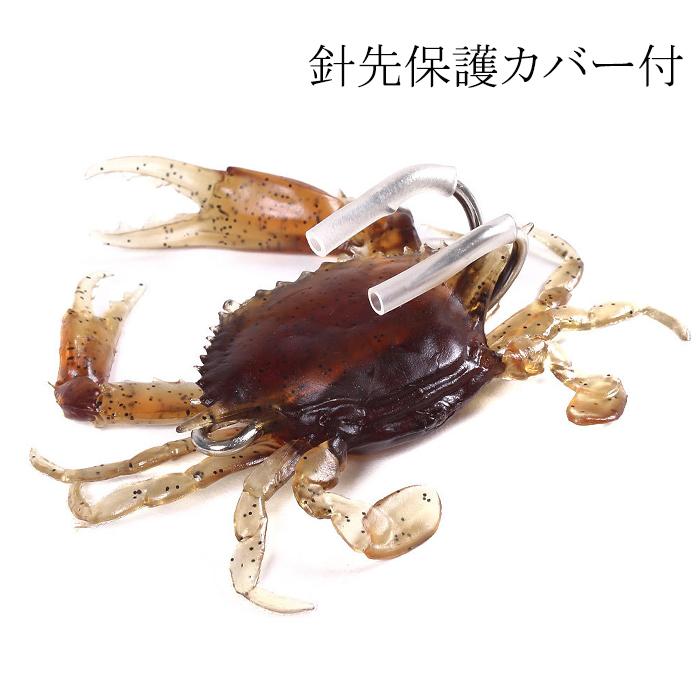 カニジグ 3色セット タコ釣り カニルアー リアル 19ｇ 8cm 釣り 釣具｜jct-pearl｜02