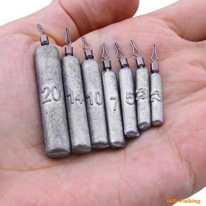 通信販売 14g 10個 ダウンショット ドロップショット 棒形 シンカー 14g★10個★ダウンショット ドロップショット 棒形 シンカー