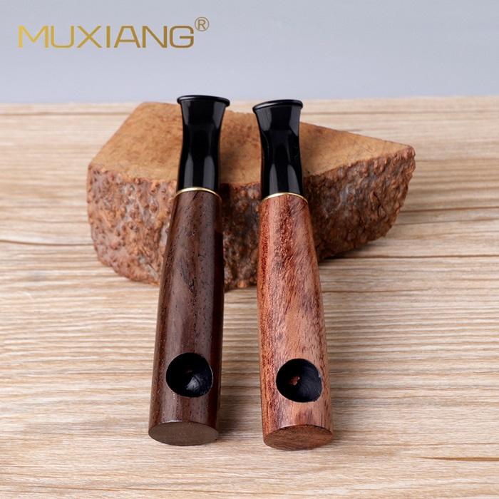 喫煙パイプ セット 活性炭フィルター 黒檀 花梨 ストレート 喫煙具