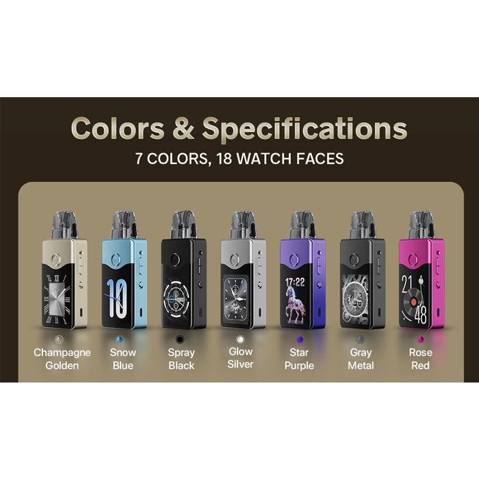 VOOPOO VINCI E120 Pod Mod Kit 4500mAh 120W 5ml PnP-X 電子タバコ VAPE : 電子タバコ ...