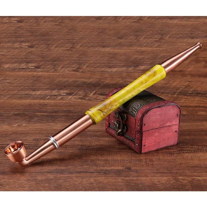 キセル 29cm アクリル 喫煙具 ヤニ取り 金属フィルター 付き 煙管