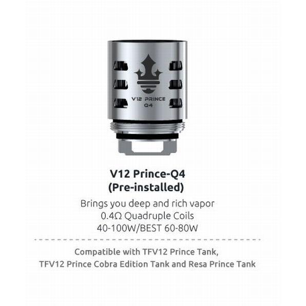 Smok V12 TFV12 Prince Q4 T10 Mesh Coil 電子タバコ コイル 3pcs｜jct-vape｜05