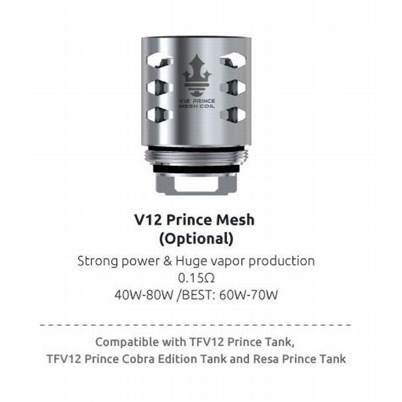 Smok V12 TFV12 Prince Q4 T10 Mesh Coil 電子タバコ コイル 3pcs｜jct-vape｜07
