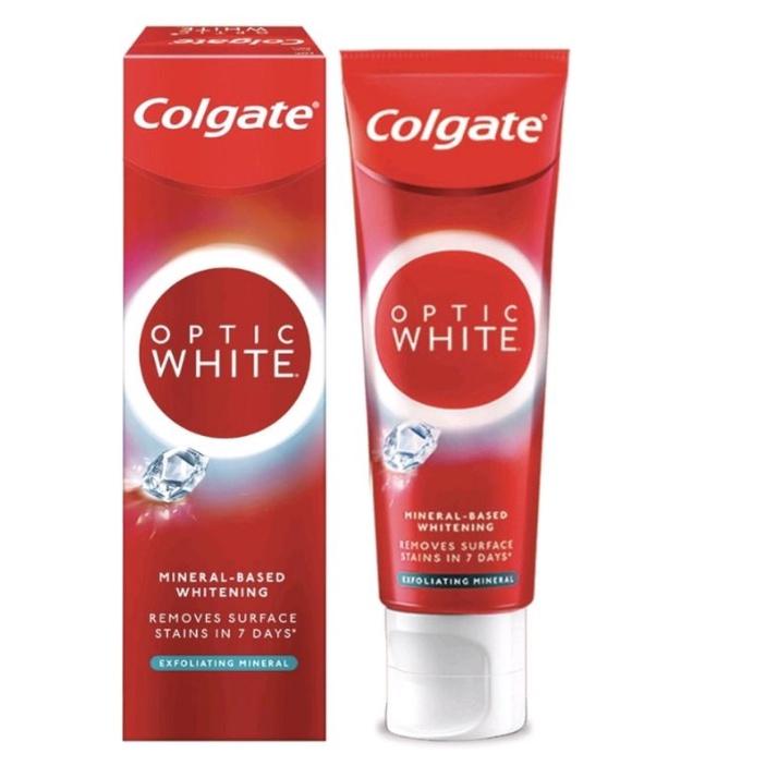 Colgate Optic White Exfoliating Mineral Toothpaste 100g コルゲート オプティックホワイト エクスフォリエイティング ミネラル 歯磨き粉 | 