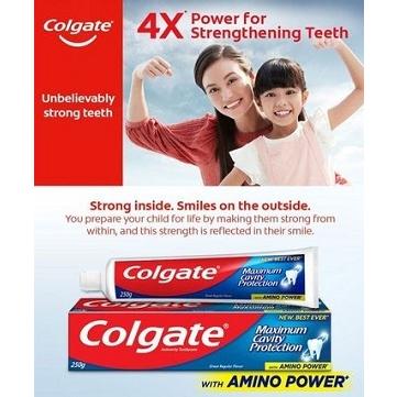 (２個セット)コルゲート 歯磨き粉 アミノパワー Colgate Amino Power MAXIMUM CAVITY PROTECTION 175g×2本 海外直送品｜jctrading｜03