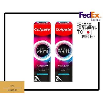 (２個セット)(新商品) コルゲート オプティックホワイト アクティブ オキシゲン ホワイトニング Colgate Optic White O2  WHITENING 85g x 2本 海外直送品 : col0006x1 : MYgroceries - 通販 - Yahoo!ショッピング