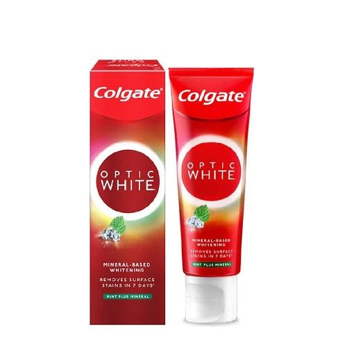 (組み合わせ自由２箱セット)Colgate コルゲート 歯磨きペースト Optic White オプティックホワイト 100gx2 海外直送品｜jctrading｜04