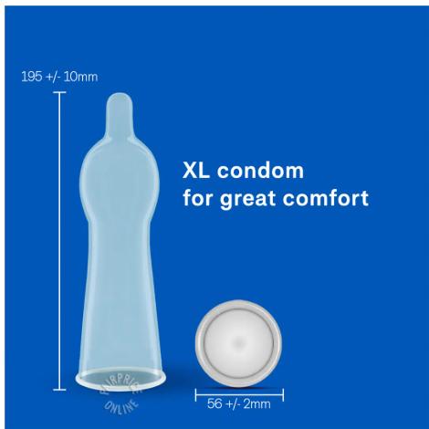 Durex XL Comfort Condoms  デュレックス XL コンフォート コンドーム 12個入り Large Size / Comfortable Fit | durex | 03