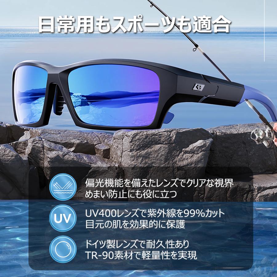 半額OFFタイムセール】サングラス 偏光 スポーツ メンズ レディース