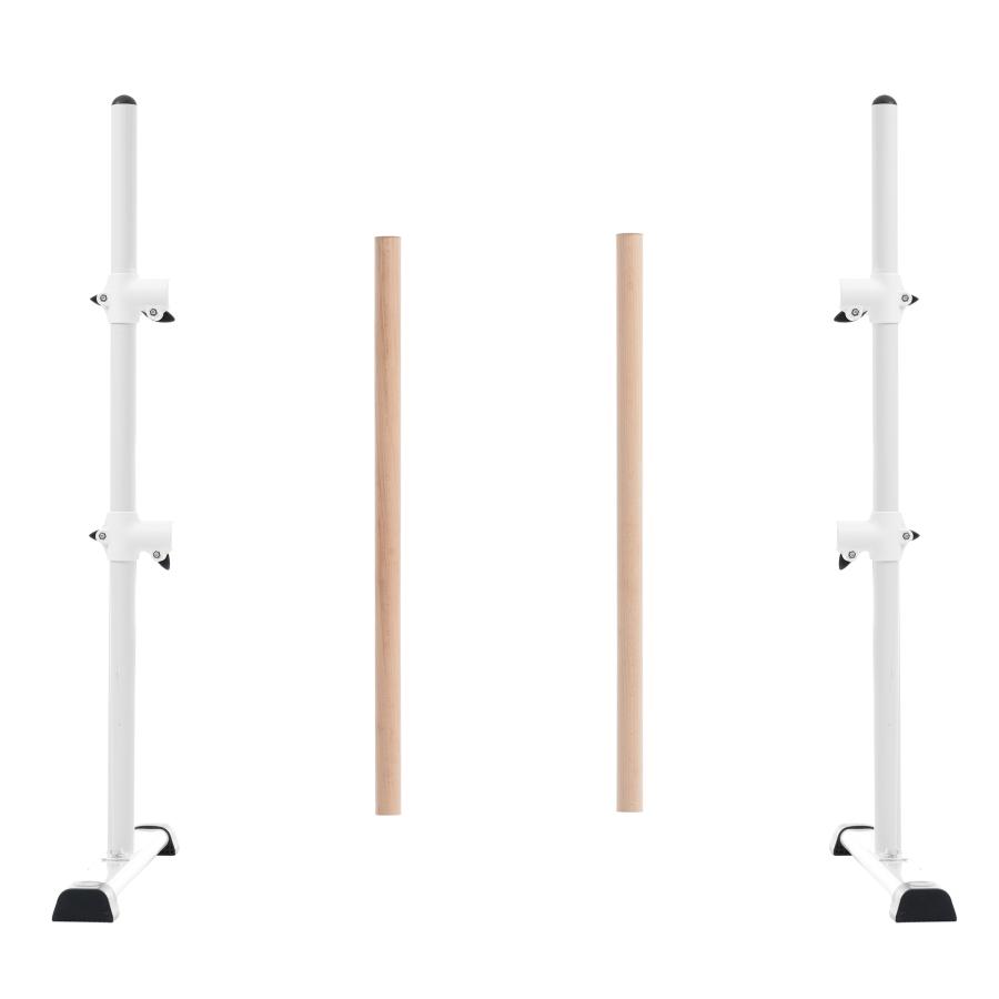 バレエバー 2段式 スタンド バレエ バー レッスンバー 高さ段階 無段階調整 バレエバー 2段式 スタンド バレエ バー レッスンバー 高さ 段階