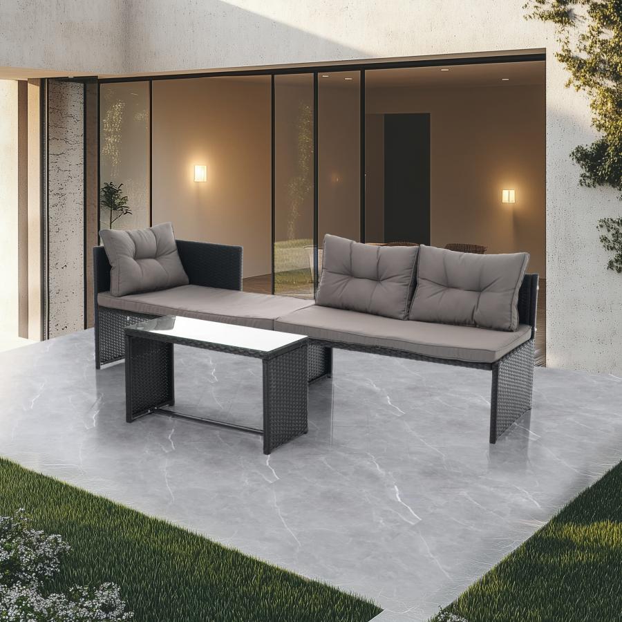 ラタン調ガーデンファニチャーセットガーデンテーブルセット家具樹脂屋外 高級ソファ 楽天市場】ラタン調 ガーデンファニチャー テーブルセット 4人