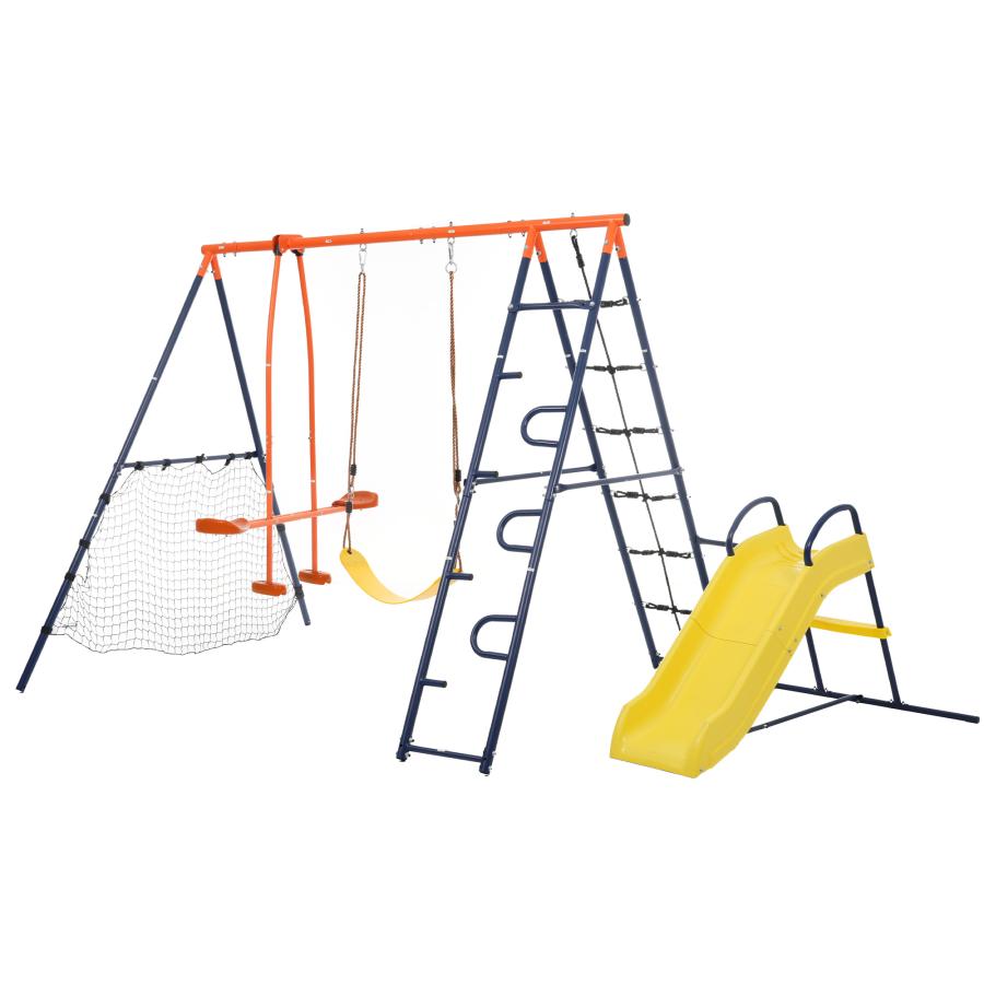 大型遊具 屋外遊具 滑り台 ブランコセット 5IN1 室外遊び ジャングル