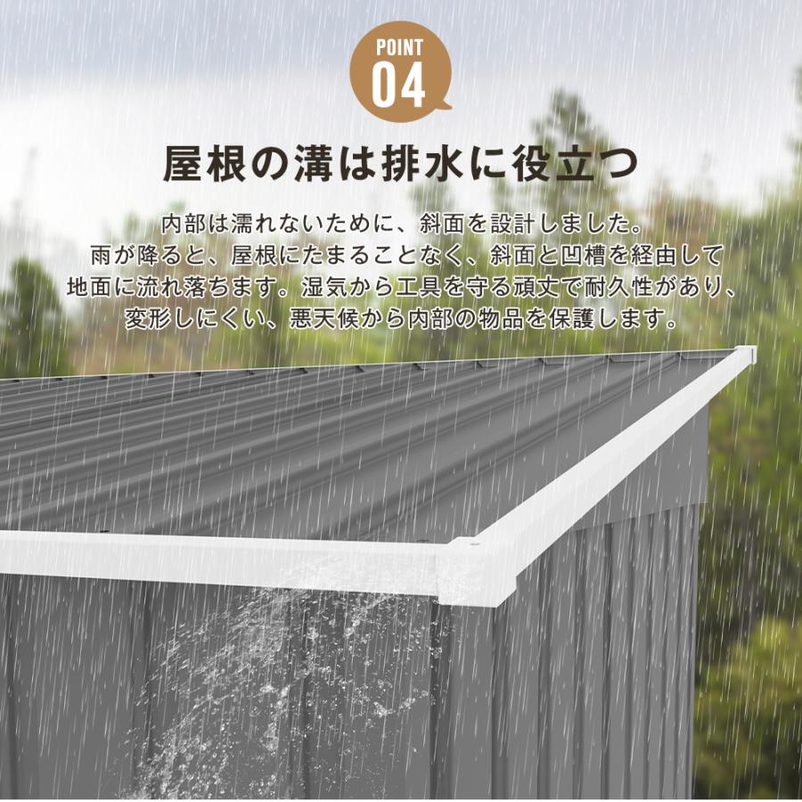 TYPE B ライトグリーン】物置 屋外 大型 倉庫 大型物置 戸外収納