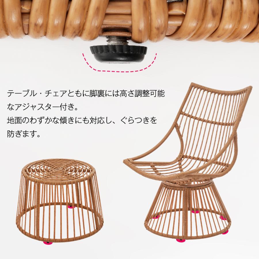 2025新作 ガーデンファニチャー テーブル 2点セット ガーデン ベランダ ガ 2025新作 ガーデンファニチャー テーブル 2点セット ガーデン