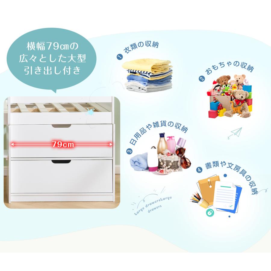 新作】シシステムベッド シングル ロータイプ ハシゴ すのこ