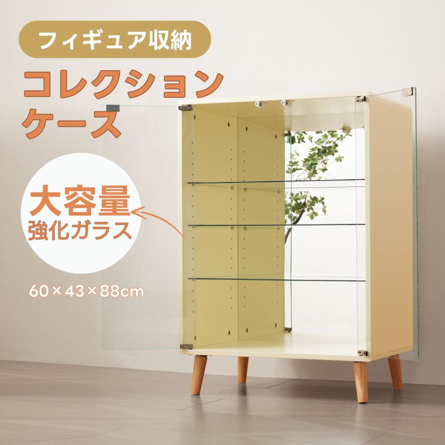【最終値下げ】総額10万円 特大 ガラスキャビネット コレクションケースa ra-3683-Y.jpg