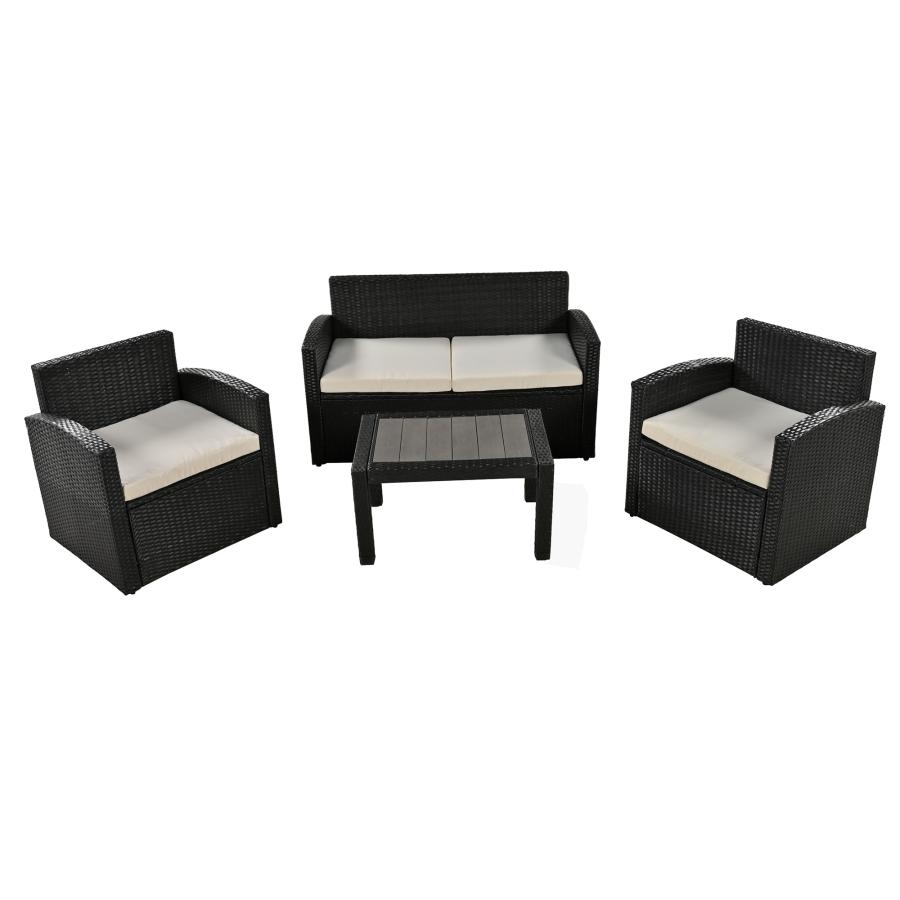 ラタン調ガーデンファニチャーセット高級ソファ ガーデンテーブルセット樹脂屋外家具 ラタン調ガーデンファニチャーセットガーデンテーブルセット家具樹脂