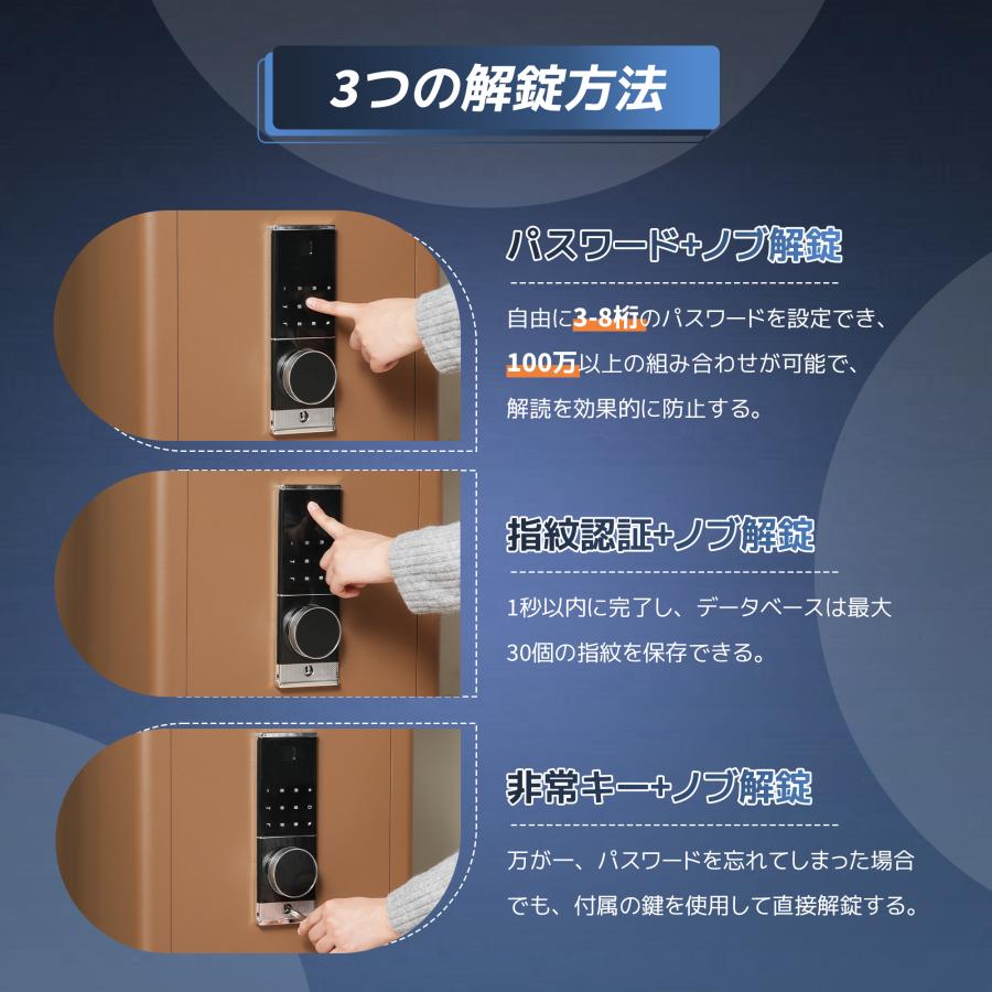 金庫家庭用59.5L 指紋認証防犯金庫大型金庫防盗旅館店舗業務用 ブラック 金庫 家庭用 59.5L 指紋認証 防犯金庫 大型金庫 緊急電池