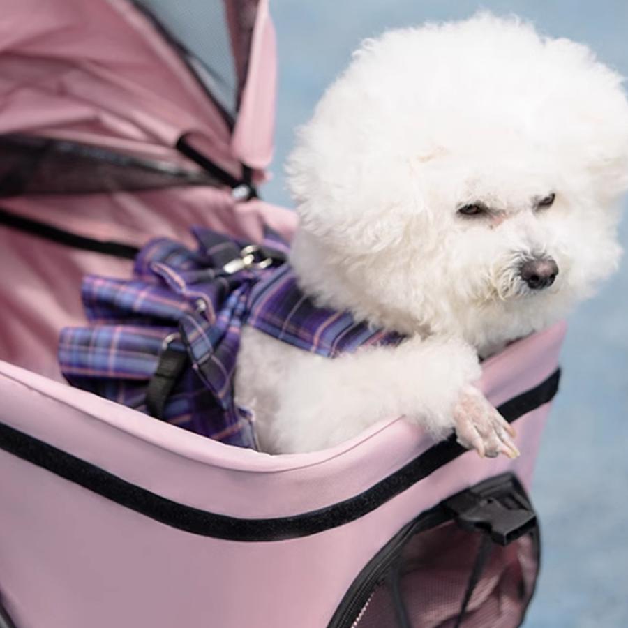 ペットカート折り畳み4輪ストッパー付き通気性抜群手洗い可能軽量ドッグカート分離式 ペットカート 折り畳み 4輪 ストッパー付き 通気性抜群 小物入れ