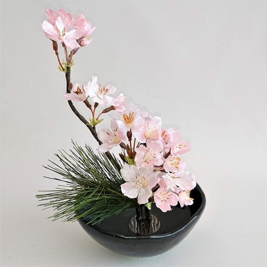 和風アレンジ　造花　桜 さくら【花雅シリーズ】日本の土産　ギフト sakura サクラ 和風 ikebana 生け花 いけばな｜jd-bridal｜02