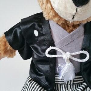 ダッフィー用紋付き袴セット ぬいぐるみ和装 ぬいぐるみ用袴 : ジェイ