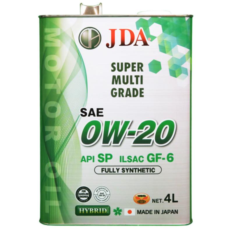 JDA エンジンオイル スーパーマルチグレードエンジンオイル 0W-20 SP GF-6 4L 全合成基油|jda|02