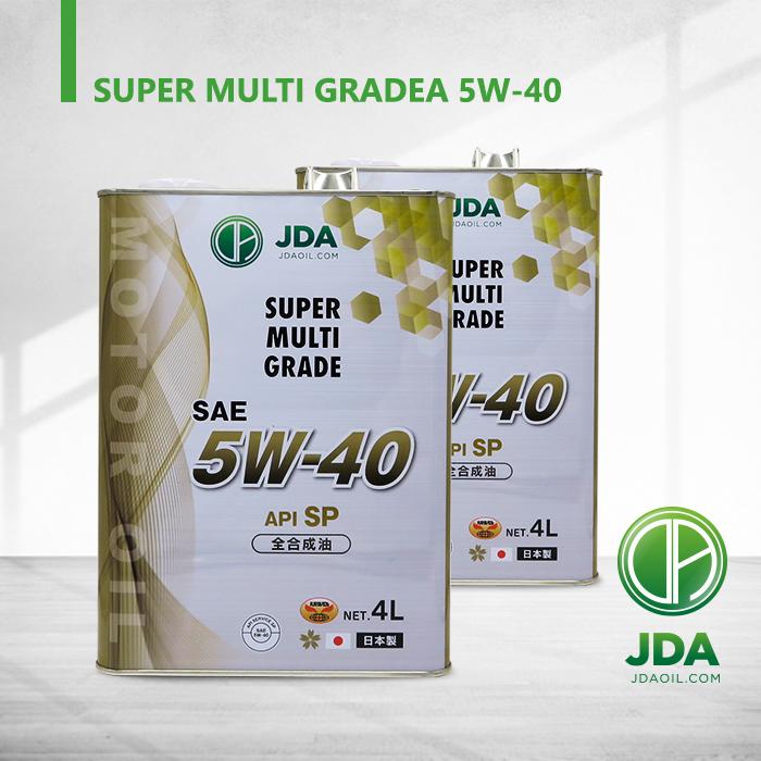 【本物保証】 JDA 4Lx2缶 SP 5W-40 スーパーマルチグレードエンジンオイル パーツ