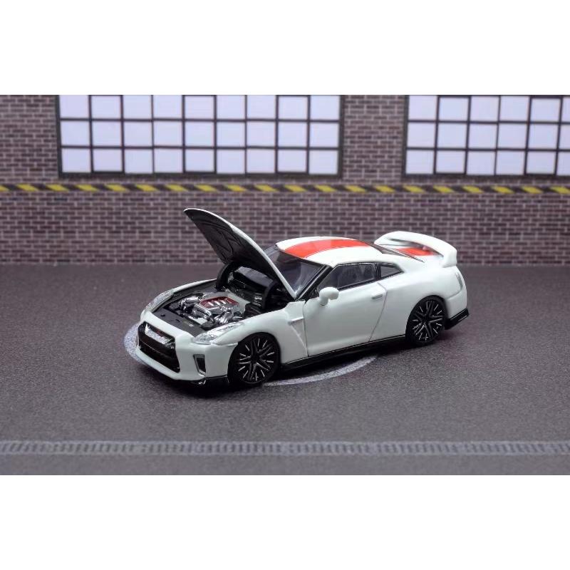 モーターヘリックス 1/64 日産 スカイライン GT-R R35 カスタム 日産 MOTORHELIX モーターヘリックス 1/64 GT-R (R35) 50th