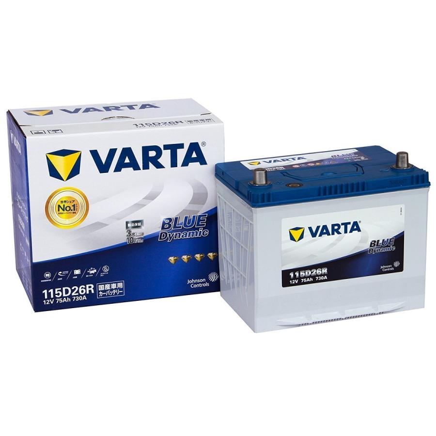 VARTA 115D26R BLUE DYNAMIC 国産車用バッテリー｜jdmoffcialshop