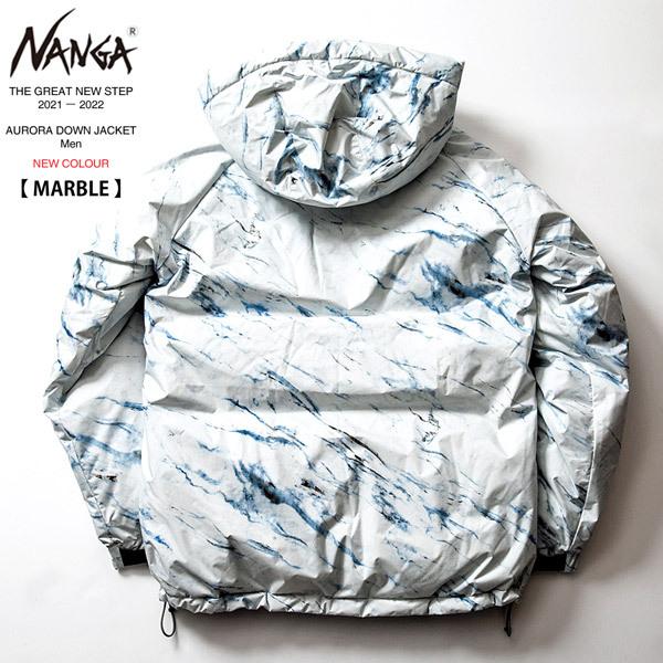 NANGA メンズ ナンガ オーロラ ダウンジャケット 新色 マーブル NANGA メンズ ナンガ オーロラ ダウンジャケット 新色 マーブル