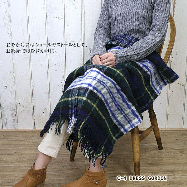 TWEED MILL（ツイードミル） ウールブランケット 大判ストール 2012A/W