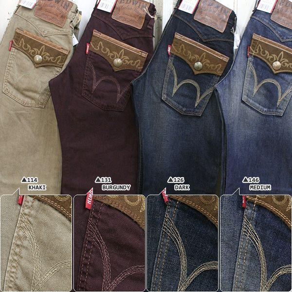 EDWIN(エドウイン/Men's) 403XVS FLAP XVフラップストレート(XVS403
