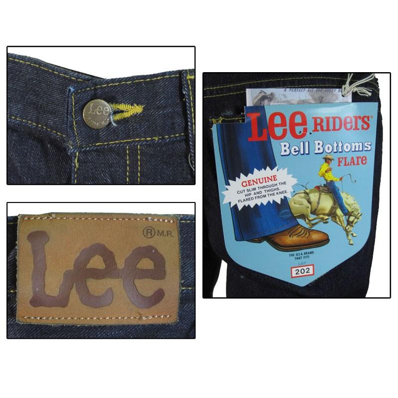 LEE RIDERS(リー　ライダース) Bell Bottoms ベルボトム 202　ジーンズ　デニム　フレア　ワンウォッシュ　04202-100｜jeans-shop-idol501｜02