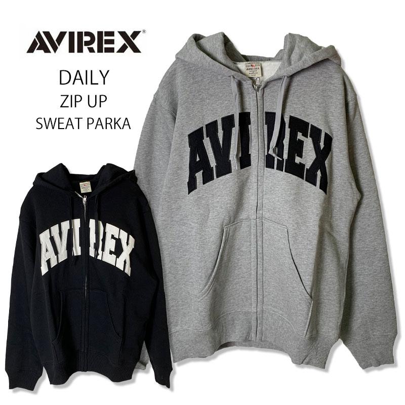 AVIREX（アヴィレックス） ジップパーカー スエット スウェット 783
