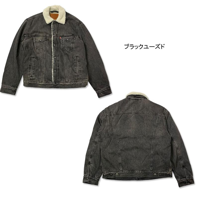 LEVI'S(リーバイス)　シェルパ　トラッカージャケット　TYPE3 　3rd ブラックユーズド　Gジャン　ジージャン　デニムジャケット　トラッカージ　79129-0010｜jeans-shop-idol501｜05