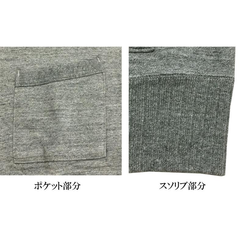 BUZZ RICKSON'S BR65601 フルジップ スウェット エアフォース ヘザー