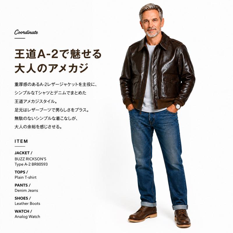 BUZZ RICKSON'S BUZZRICKSON'S バズリクソンズ A-2 レザージャケット