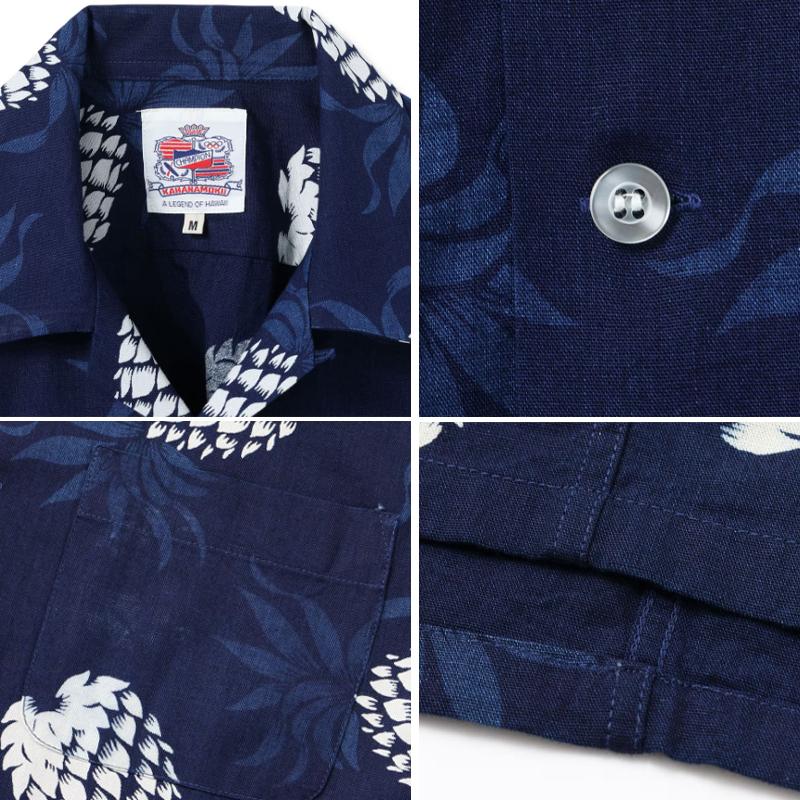 SUN SURF サンサーフ DK39641 DUKE KAHANAMOKU インディゴ コットン