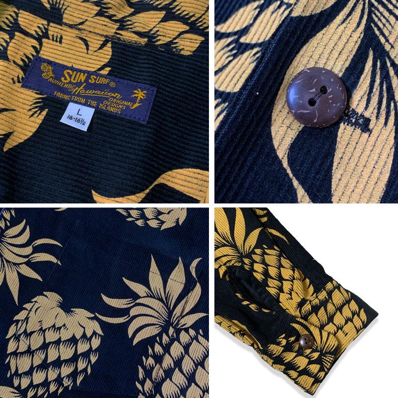 SUN SURF サンサーフ デュークカハナモク パイナップル コーデュロイ