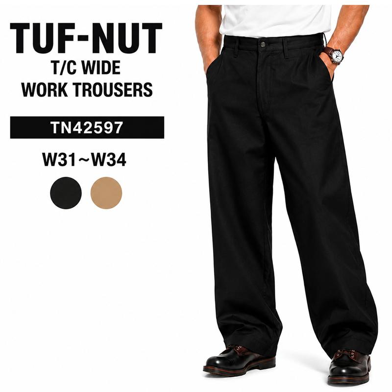 TUF-NUTチノパン　W34 東洋エンタープライズ（TOYO ENTERPRISE） TUF-NUT タフナッツ ワイド