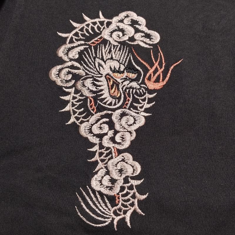TAILOR TOYO テーラー東洋 長袖 スカTシャツ DRAGON TT69819 東洋