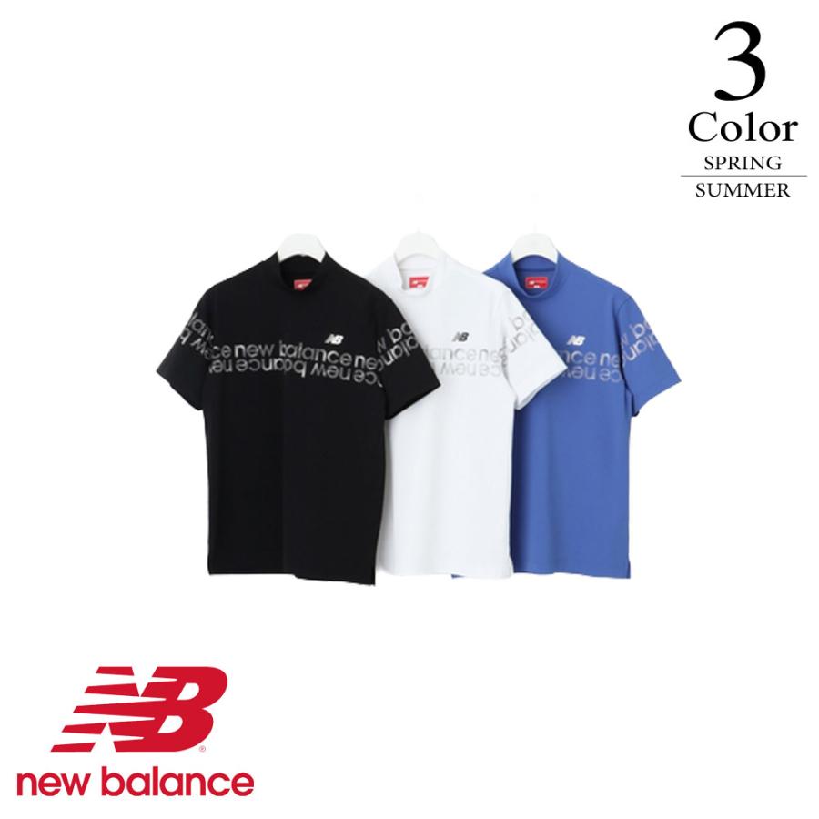 New Balance（ニューバランス） P5倍 ゴルフウェア 半袖モックネック