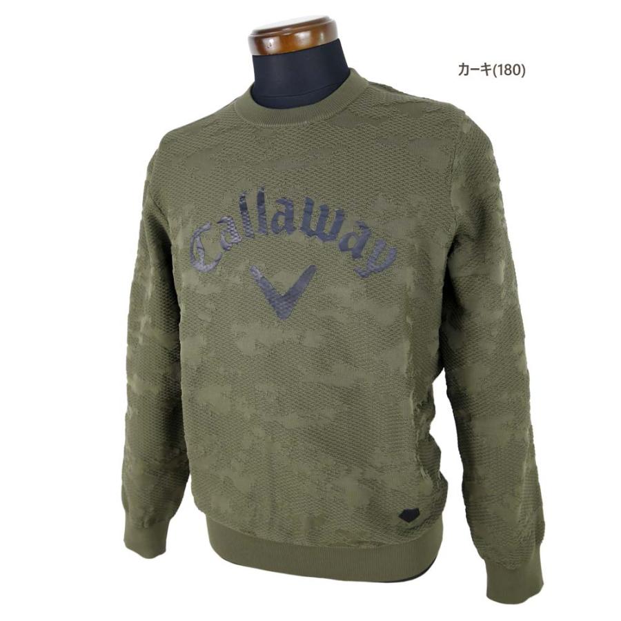 Callaway（キャロウェイ） ゴルフウェア クルーネックニット （M/L/LL