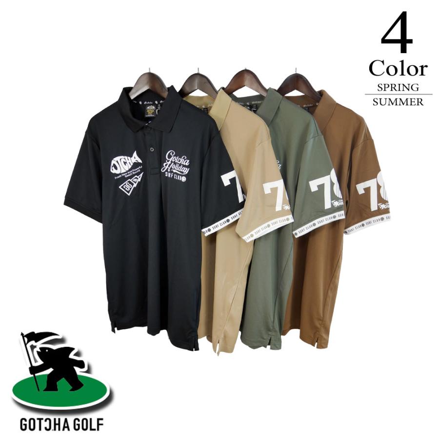 GOTCHA GOLF P6倍 ガッチャゴルフ ゴルフウェア ドライUVカット