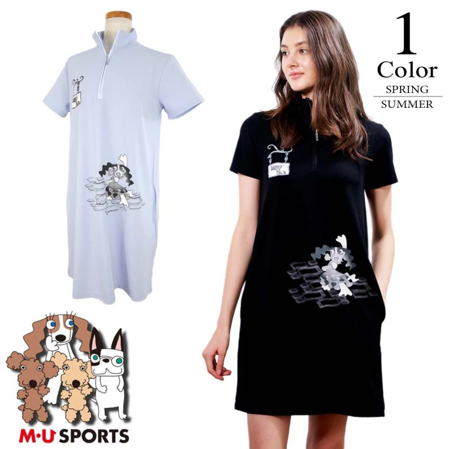 22 新作 ゴルフウェア Muスポーツ レディース 701d2408 Sale 春夏 ワンピース 42 44寸 レディース ゴルフウェア Muスポーツ 期間限定クーポン配布中 レディースウエア Laucandrique Com